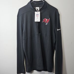Tampa Bay Bucaneers Nike Dri-FIT 1/4 Zip Pullover